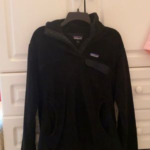 Black Patagonia quarter zip